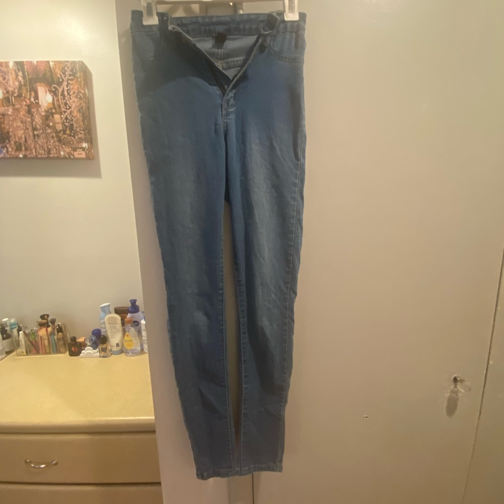 Windsor light wash skinny jeans
